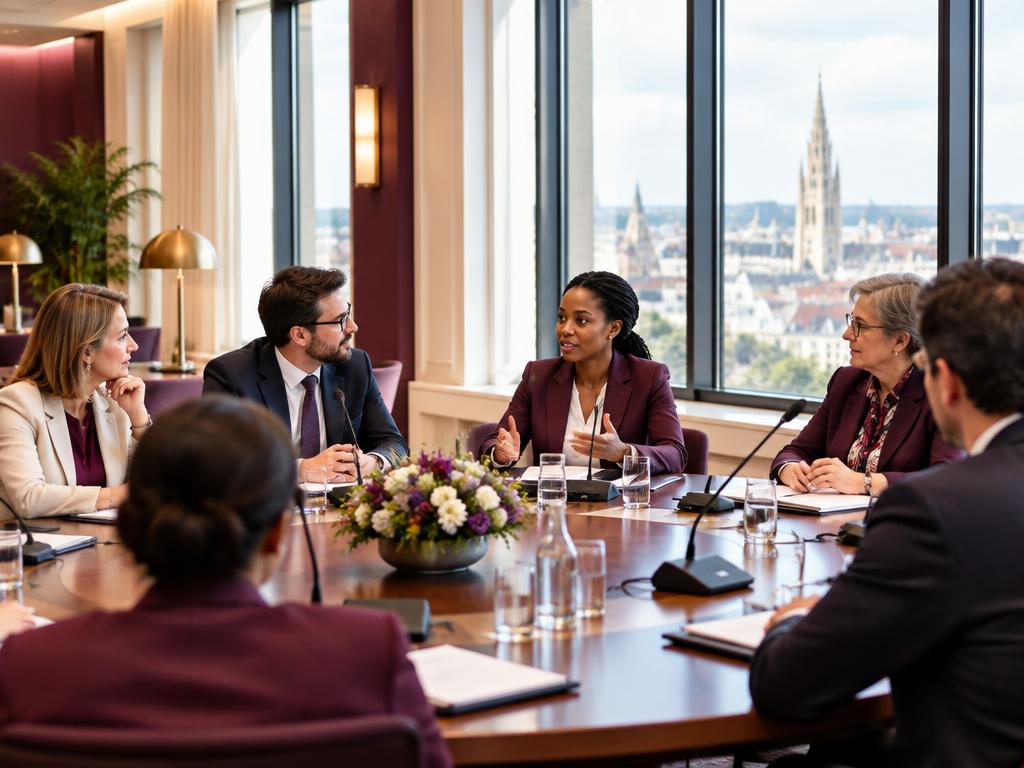 Policy roundtable discussion in Brussels